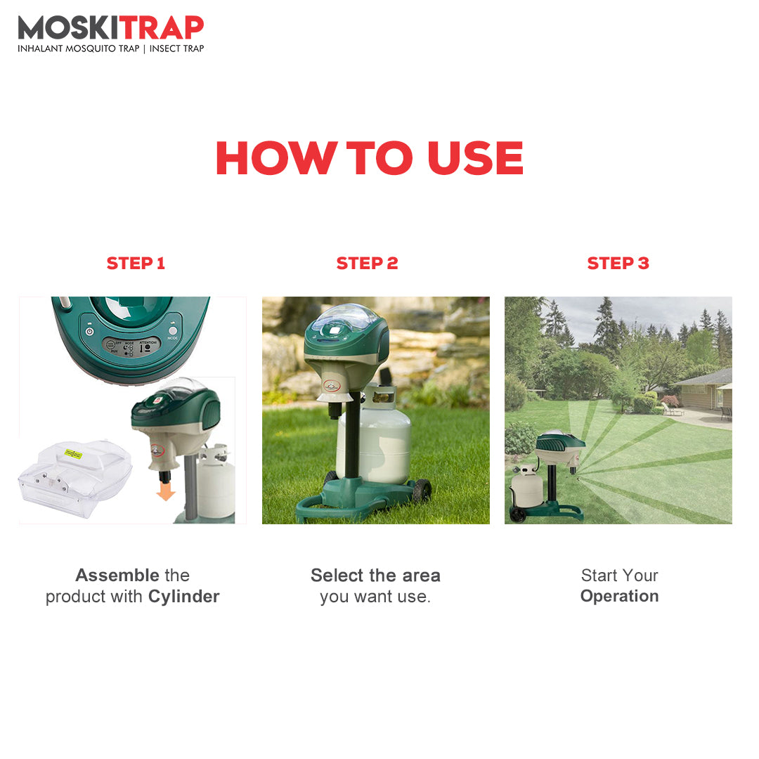 Moskitrap Outdoor Trap for 40000 sq. ft. - MM3000