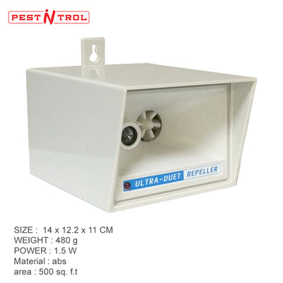 Ultrasonic Rat & Rodent Repeller for 500-700 Sq. Ft. - Pest'n'trol LS 928