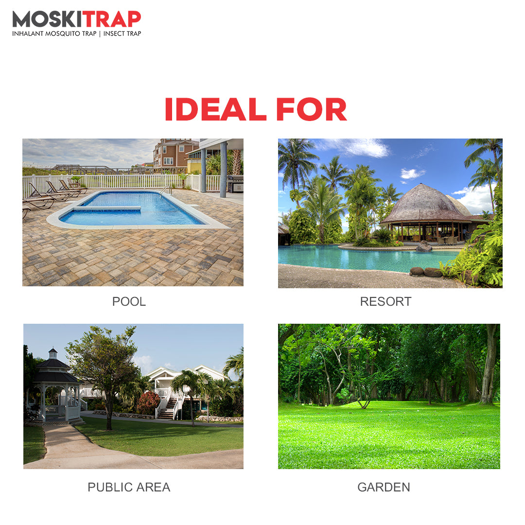 Moskitrap Outdoor Trap for 40000 sq. ft. - MM3000