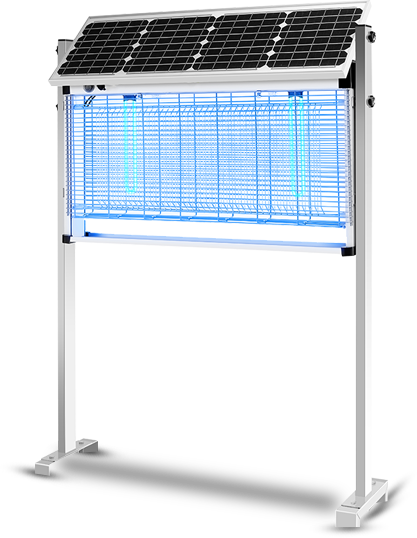 Solar-powered Insect Killer with stand for 600sq ft
