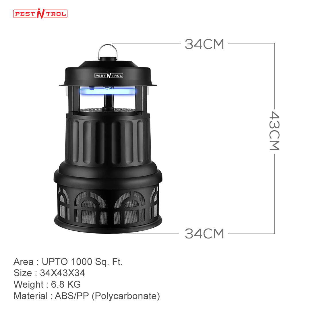 Pest-N-Trol Mosquito/Insect Killer Machine Trap | UV Lamp Effective up ...