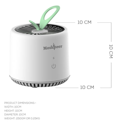 Mini - Portable & Rechargeable Repellant using Herbal Oils